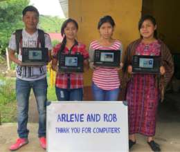 Receiving 4 new laptops