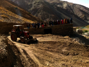 school construction at a remote district
