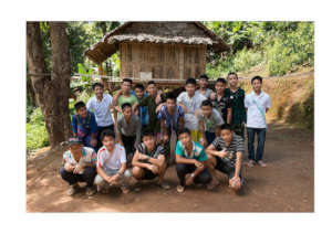 Youth work their peers