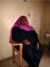 Eltoma, SWPDA member who received a cash grant
