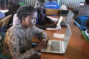 Advanced ICT lessons in Kakuma, KENYA