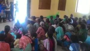 AWARENESS AT CYCLONE AFFECTED VICTIMS