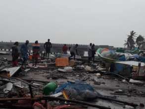 FISHERMEN VILLAGE DAMAGED