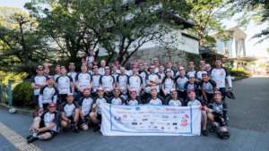 KIWL 2019 Bike Ride team