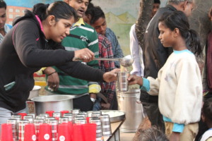 Serving Warmth Soup of Hope initiative DelhiFoodBa
