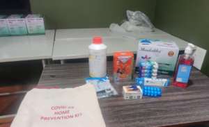 Contents in home prevention kits