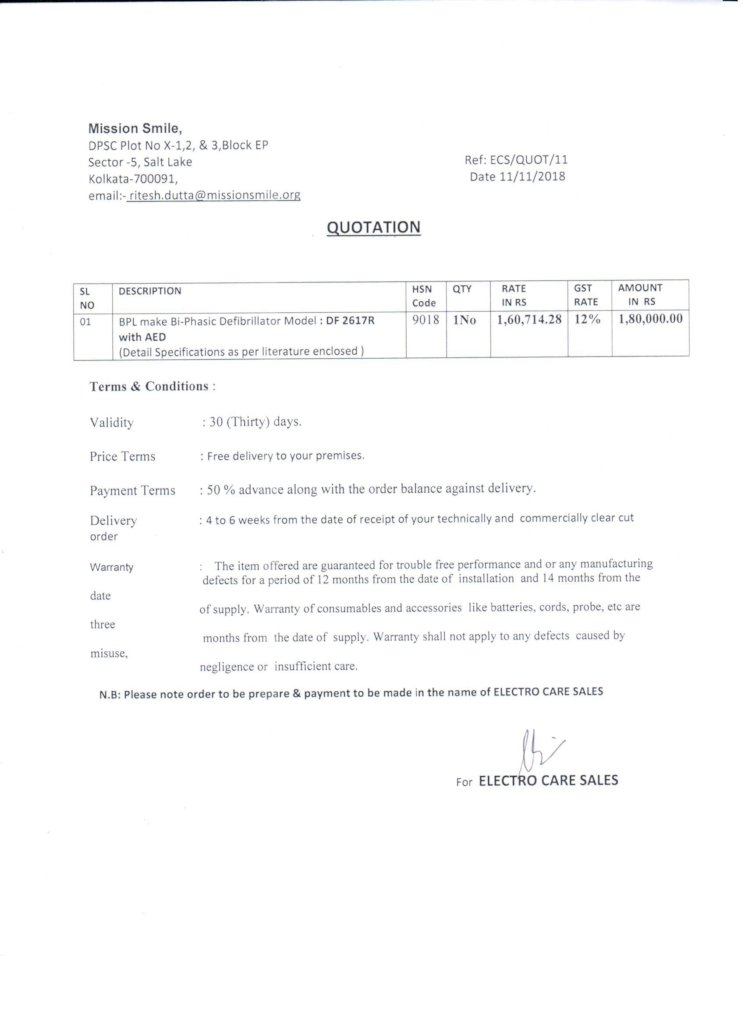 Fund a Life Saving Defibrillator for Kids' Surgery