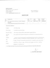 Price Quotation for a Defibrillator