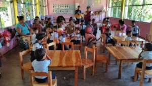 Durable new desks and chairs for Mithuru.