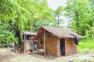 These were the houses the beneficiaries lived in