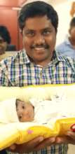 Sabari with our Founder