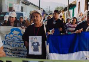 Caravana de Madres. Foto: Jesusa Garcia Rodriguez
