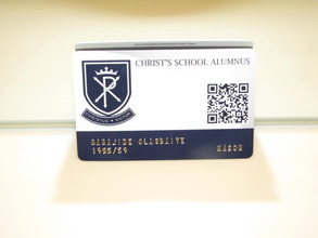 identity card of the oldest alumnus resident in US