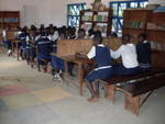 Boys and Girls Studying