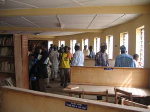 Completing 2 Libraries for 4000 Nigeria Students