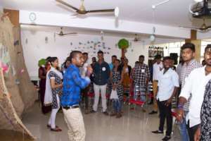 Young people celebrating YOU at Career Connect