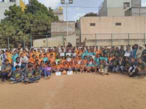 Young People participated in Community Cup