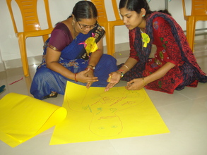 At the Teacher Development Training