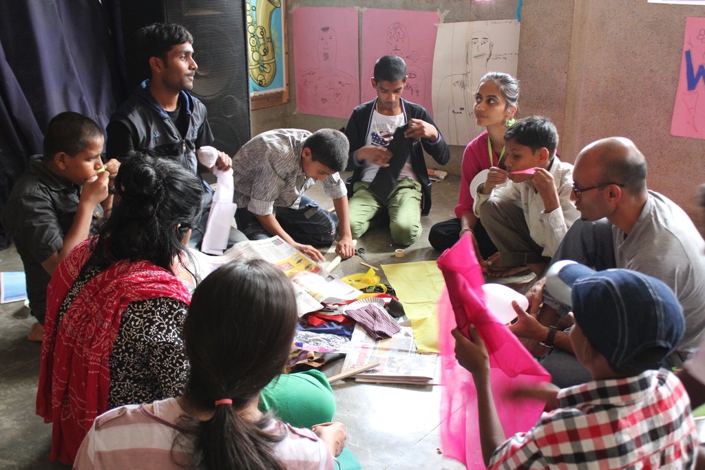 Young People at an Outdoor Experiential Camp