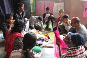 Young People at an Outdoor Experiential Camp