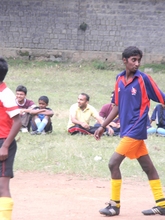 Girish at this Football Practice