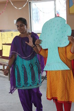 Teachers at a TDP training