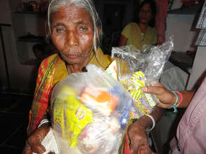 Provide Groceries for Poor Elderly Person