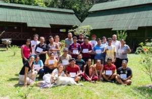 The participants, an intercultural group