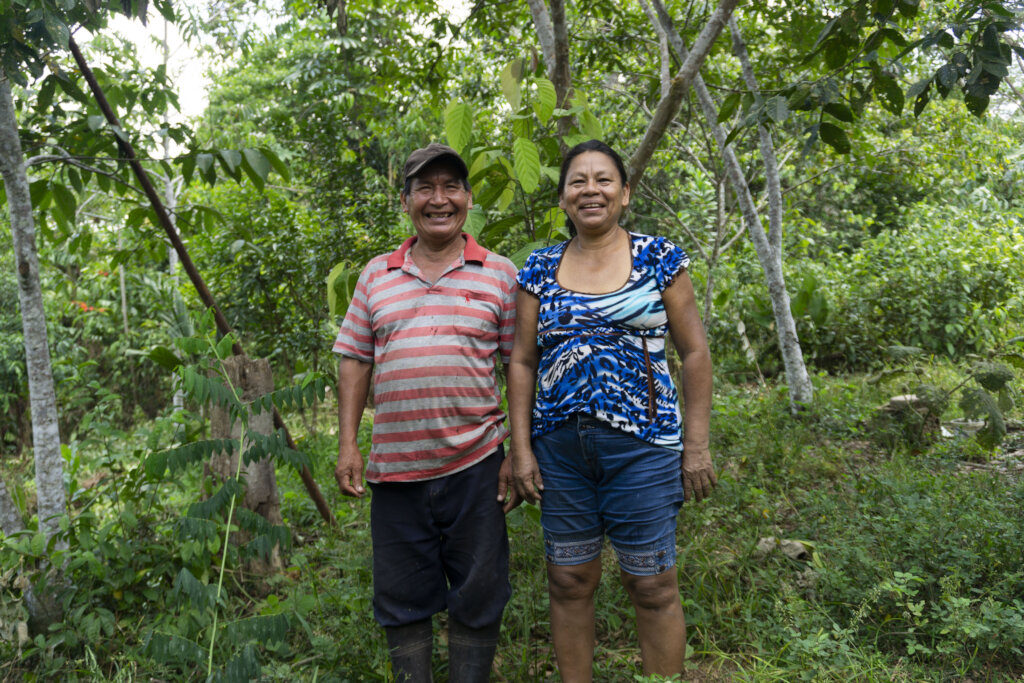 Local family in their chacra