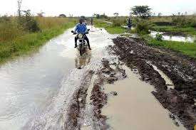 Roads to the site are all flooded, no access yet