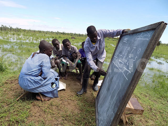 Classroom block & Latrine for 234 pupils in Uganda