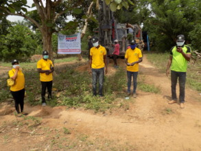 Our team on site