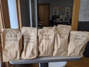 Lunches donated by generous donors for HALO Youth