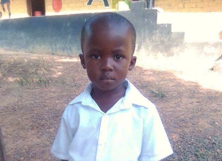 Future Liberian Leader, Moses, is Ready for School