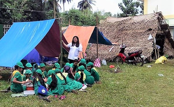All-Weather Tents for Filipino Scouts Training