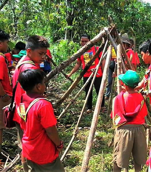 All-Weather Tents for Filipino Scouts Training