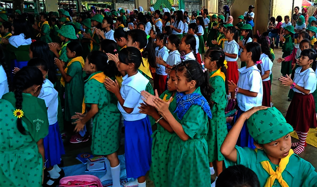 All-Weather Tents for Filipino Scouts Training