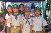 All-Weather Tents for Filipino Scouts Training