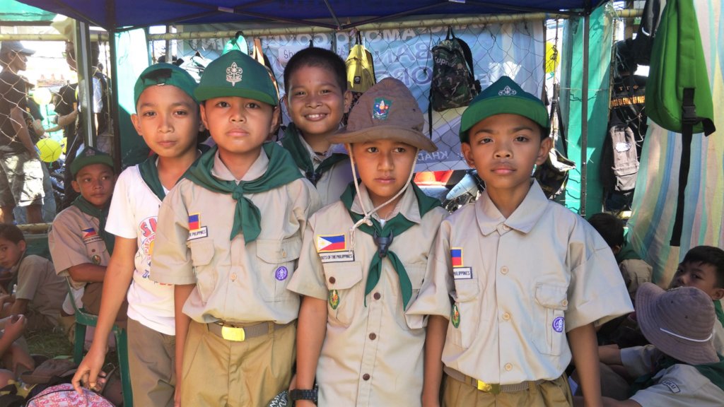 All-Weather Tents for Filipino Scouts Training