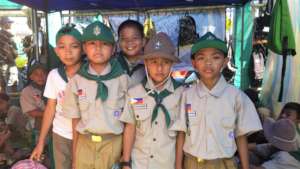 All-Weather Tents for Filipino Scouts Training