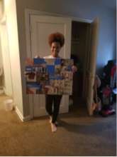 Frankie's Completed Vision Board