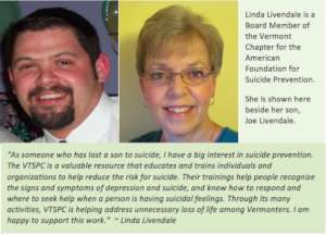 Umatter and the Vermont Suicide Prevention Center