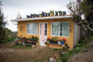 Rebuilt house
