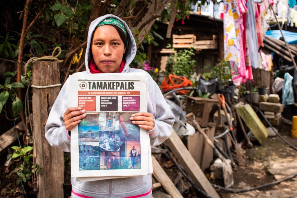 Tamakepalis: Rebuilding their dwellings in Puebla