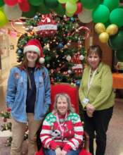 P&E staff at an Elementary School over the holiday