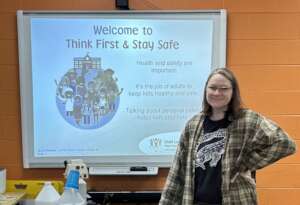 School Advocate Grace at the Boys and Girls Club