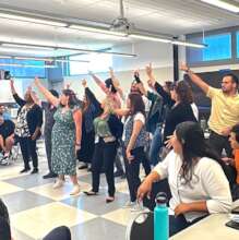 Teachers Kick Off the New School Year at Training