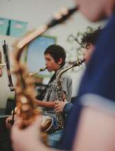 Students Explore New Instruments at Summer Program