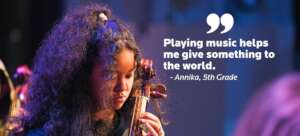Annika performs at ETM-LA's Music Festival