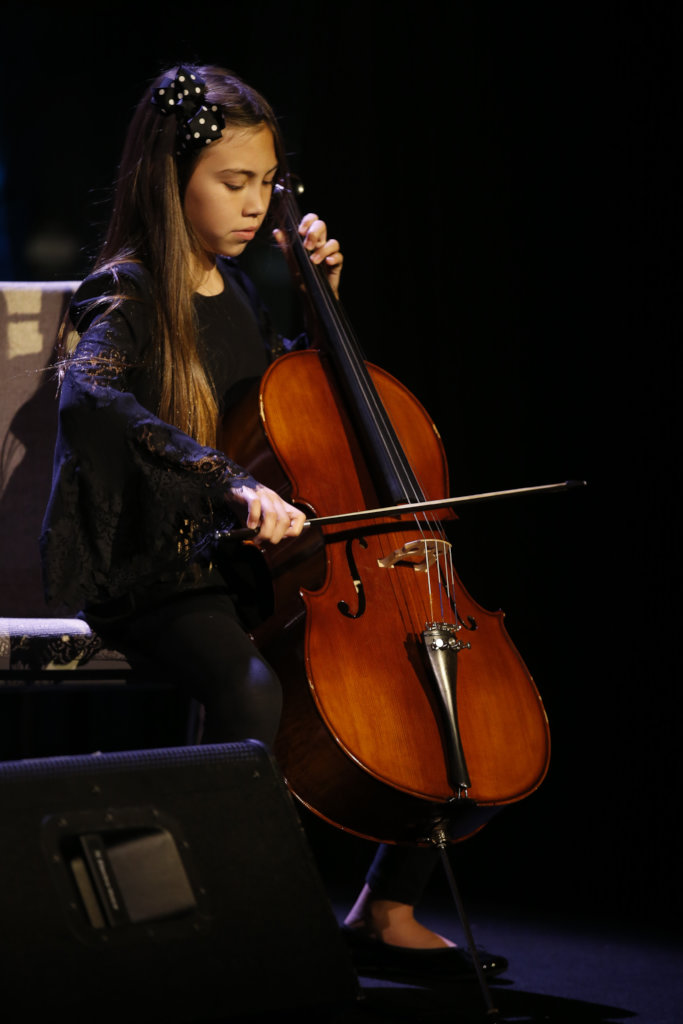 Cello Student Performs at Gala